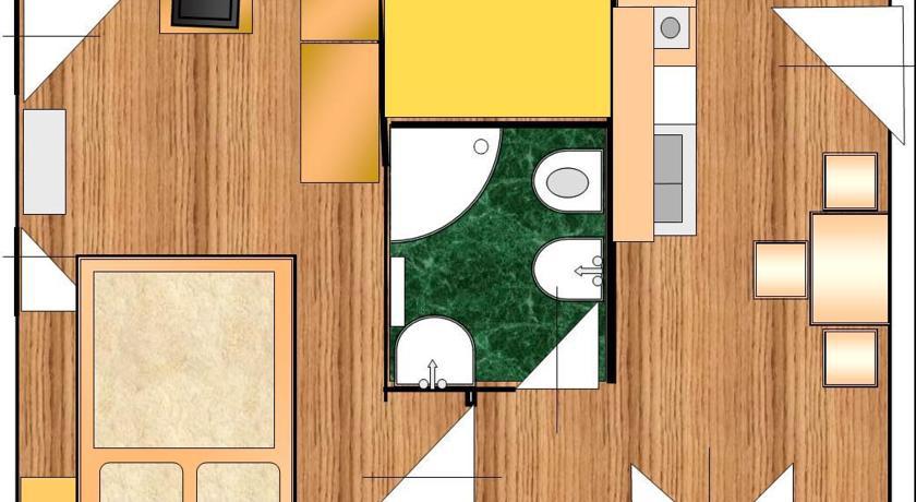 Apartments Vodice Srima الغرفة الصورة